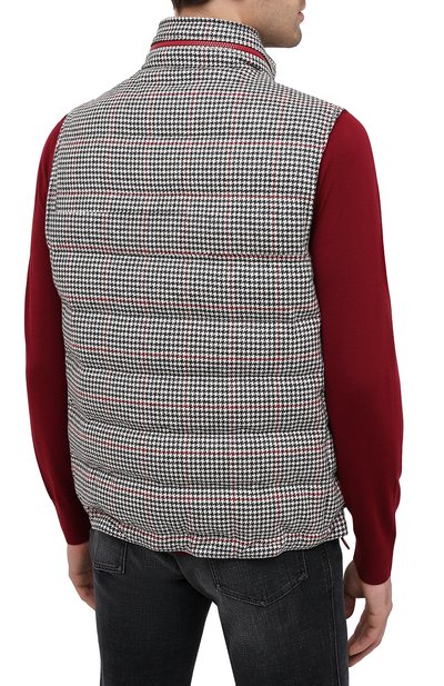 Пуховый жилет BRUNELLO CUCINELLI, арт. MN4831714, фото 4