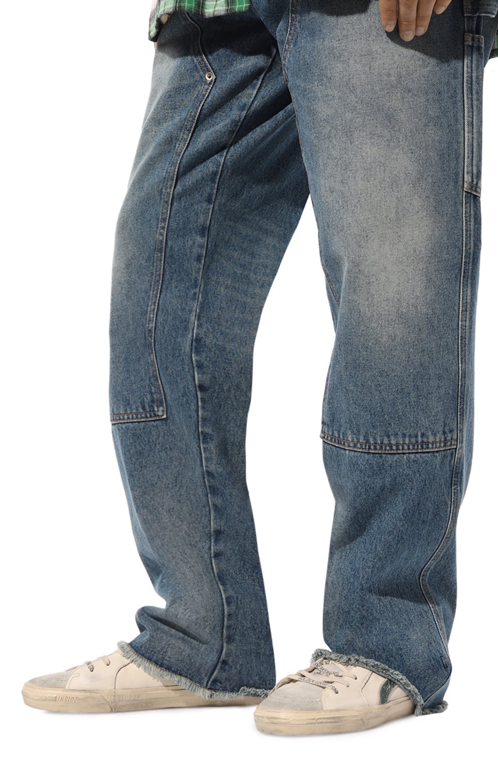 Кожаные кеды slide GOLDEN GOOSE DELUXE BRAND, арт. GMF00115.F004002, фото 3