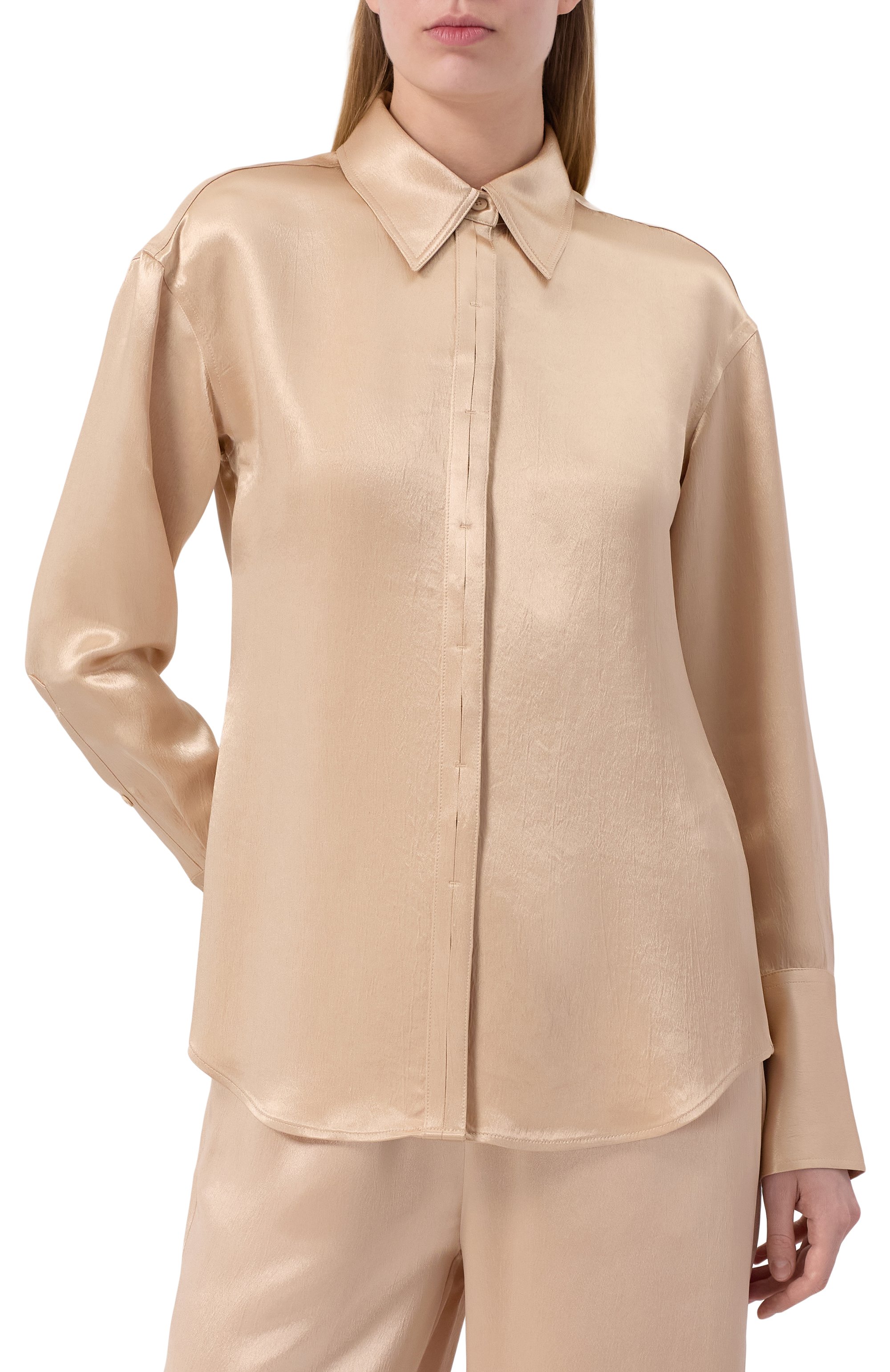 Атласная рубашка CLOSED, арт. C94412-26A-22, фото 3