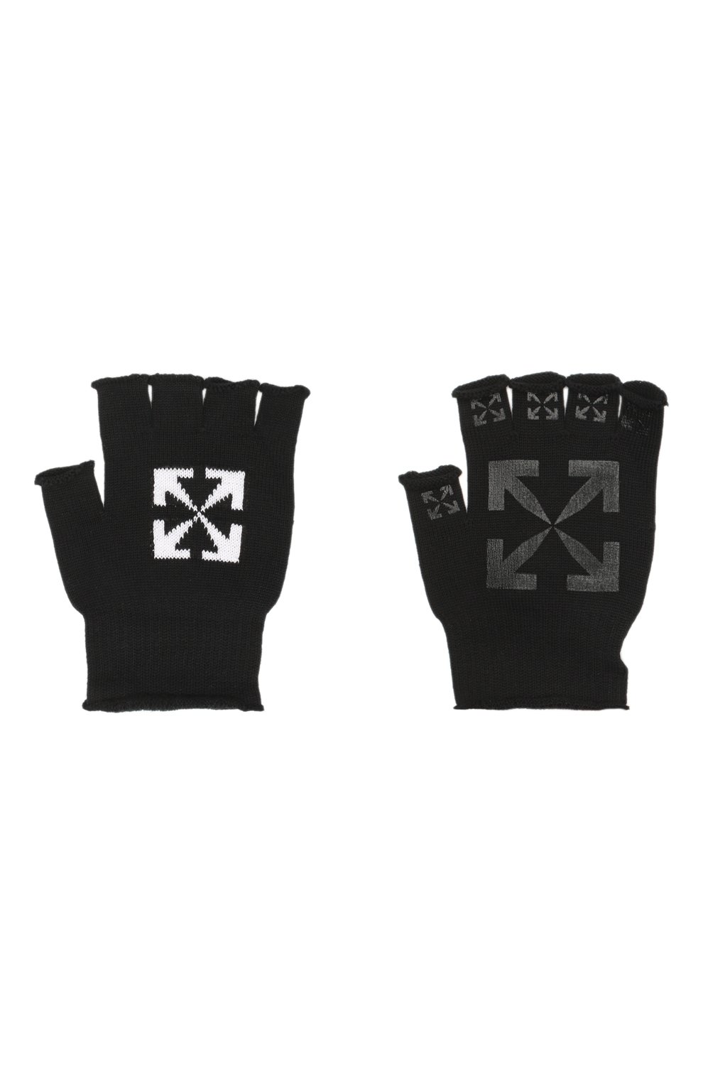 Хлопковые митенки OFF-WHITE, арт. 0MNE028F20KNI0011001, фото 2