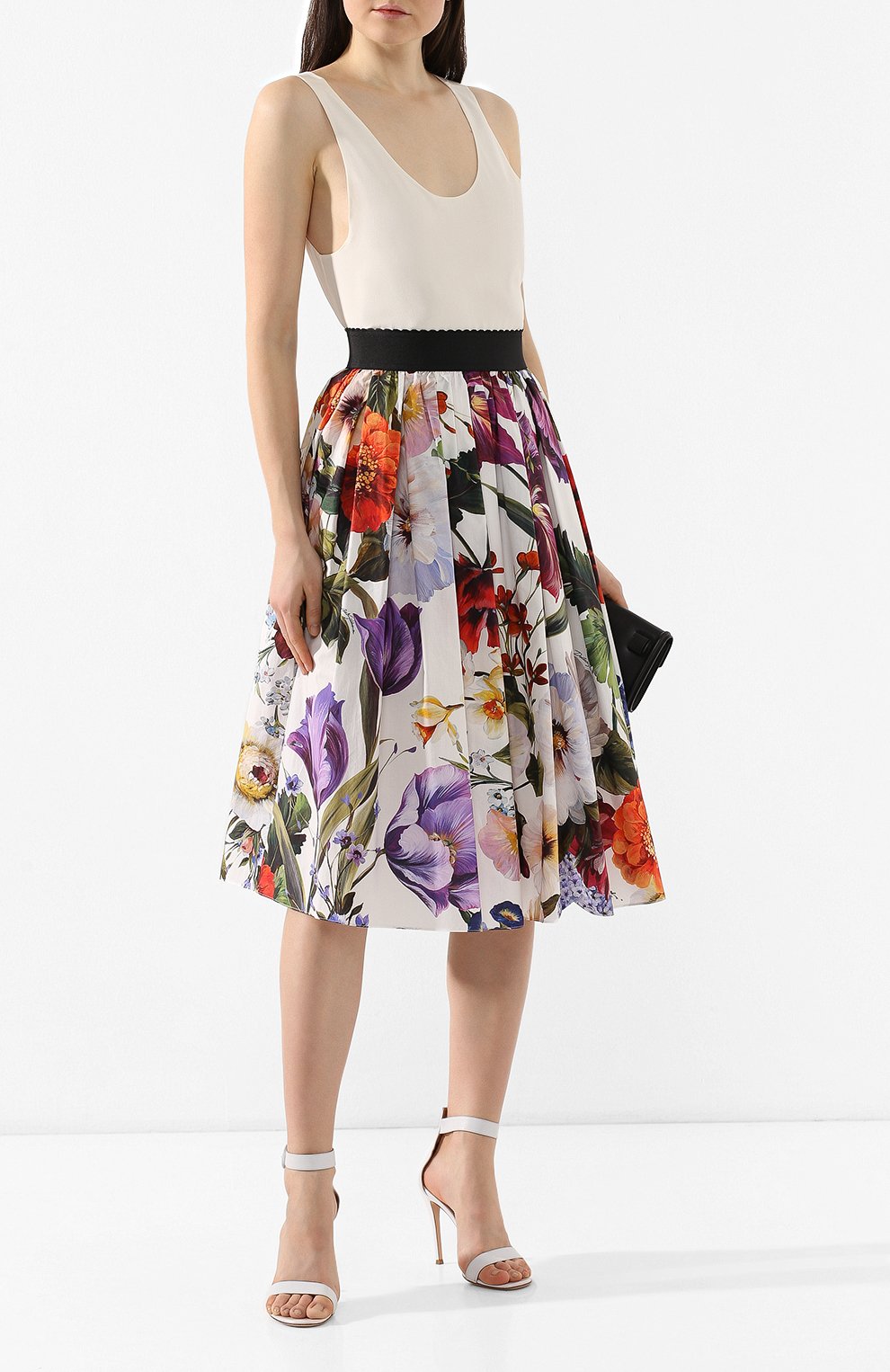 Хлопковая юбка DOLCE & GABBANA, арт. F4A6RT/HS5DQ, фото 2
