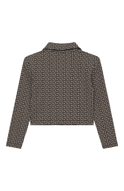 Хлопковое поло BALMAIN, арт. BX8B10