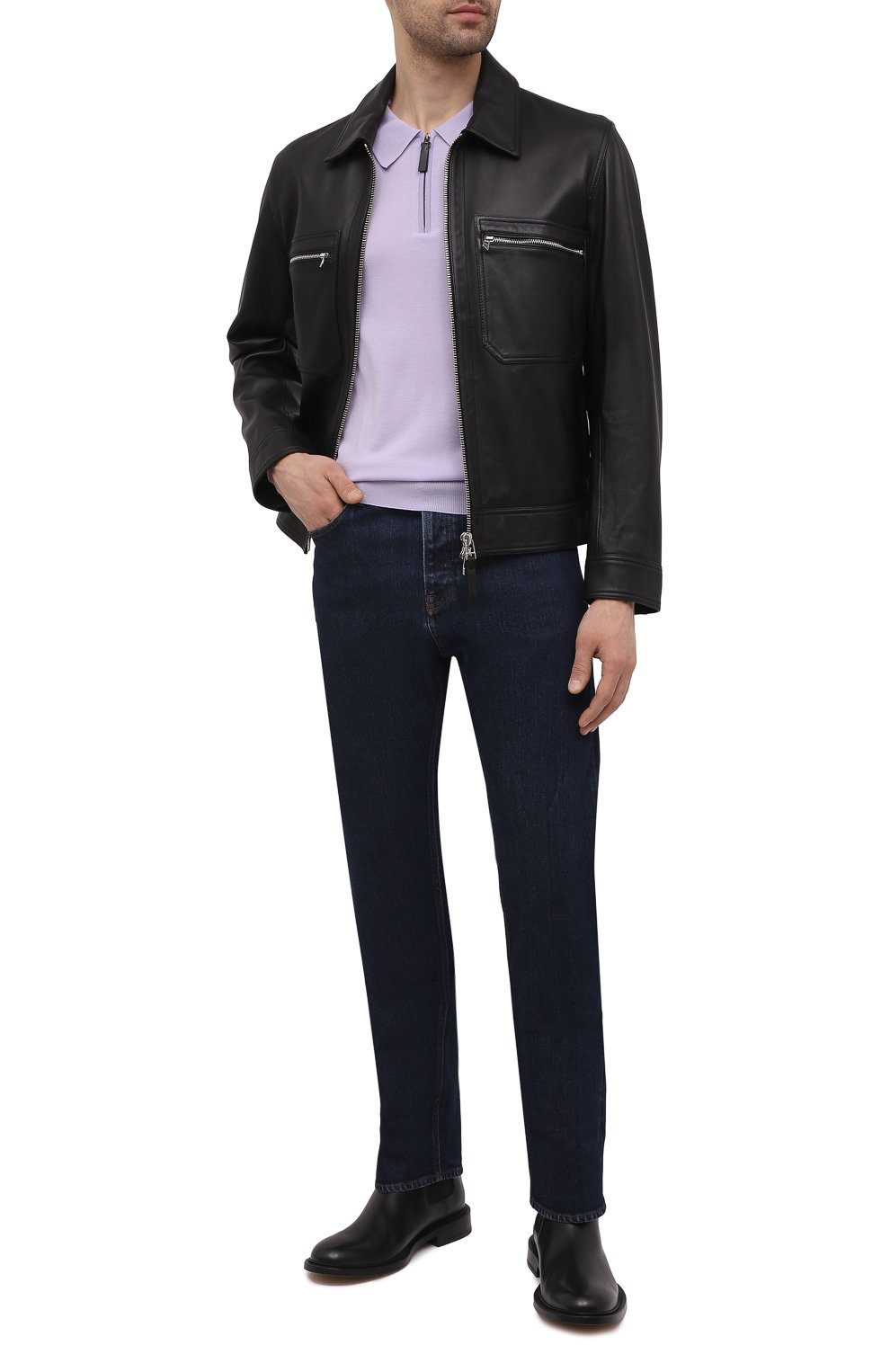 Кожаная куртка BOSS, арт. 50448951, фото 2