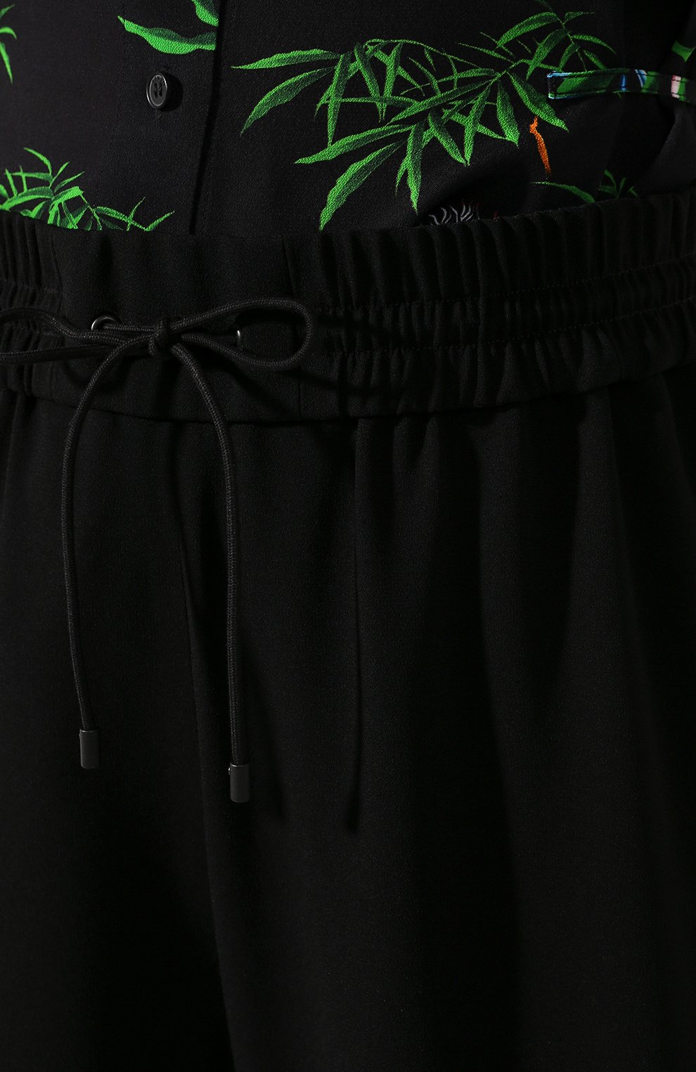 Брюки KENZO черного цвета по цене 46100 руб., арт. FA52PA1315AC, фото 5 Брюки KENZO, арт. FA52PA1315AC, фото 5