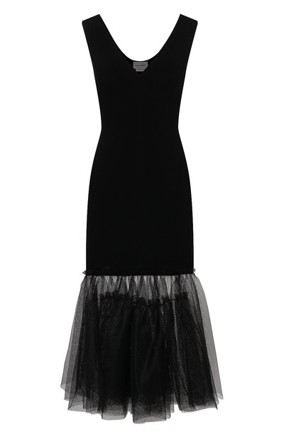 Женское платье из вискозы ALEXANDER MCQUEEN, арт. 659529/Q1AUJ