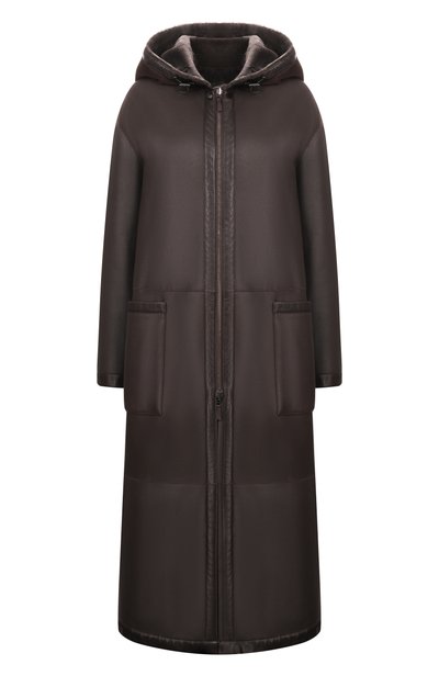 Женская двусторонняя дубленка из овчины GIORGIO ARMANI, арт. GW002049/AF19599