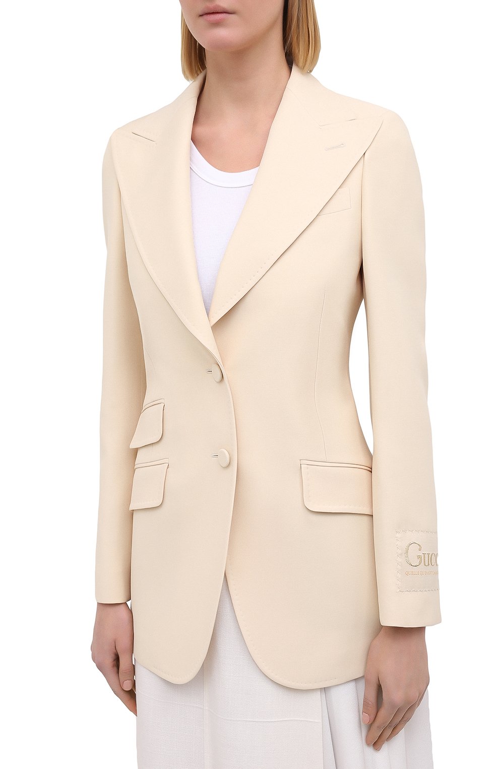 Жакет из шелка и шерсти GUCCI, арт. 632983/ZAD88, фото 3