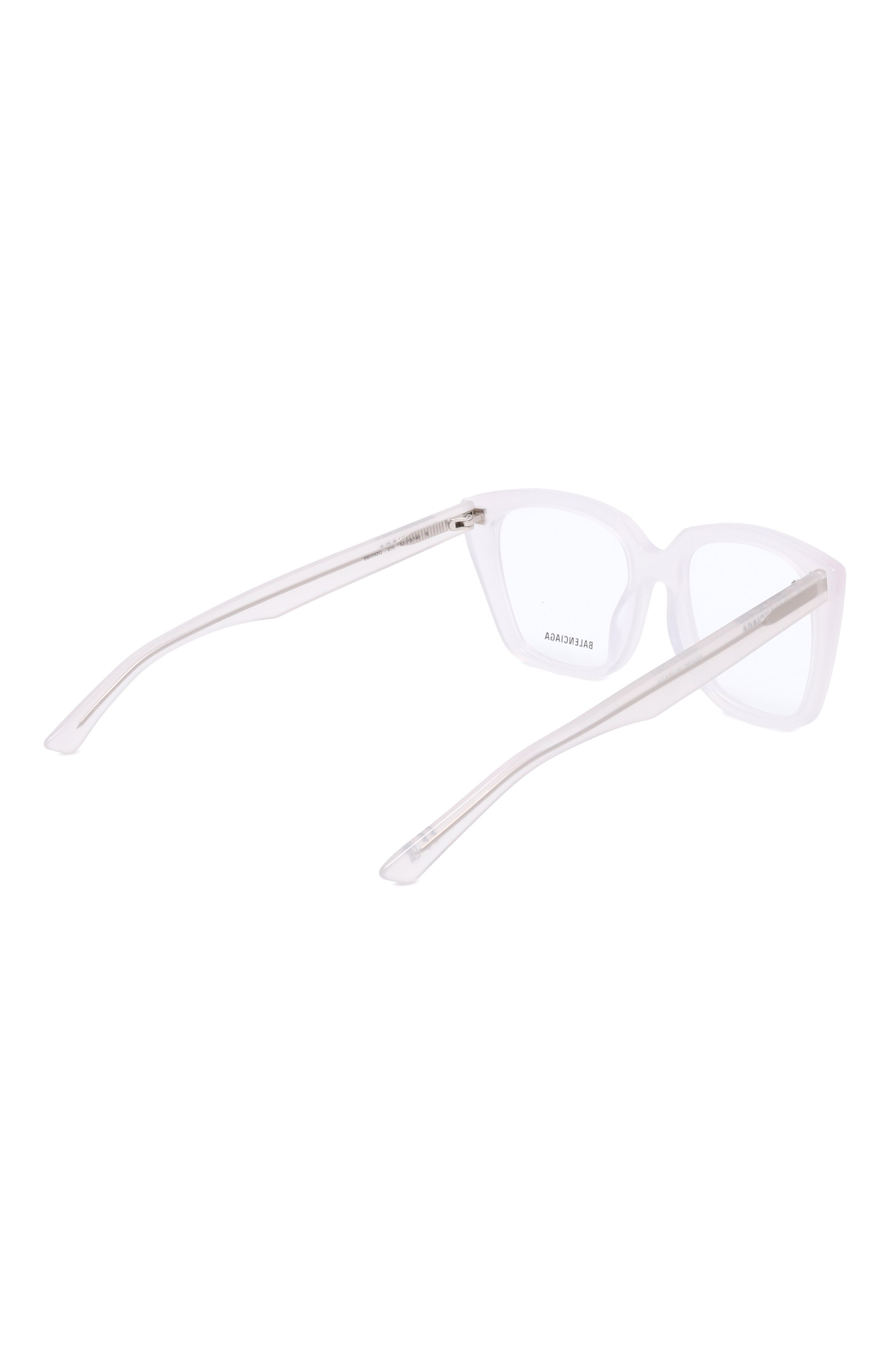 Оправа BALENCIAGA прозрачного цвета по цене 28500 руб., арт. BB0062 010, фото 4 Оправа BALENCIAGA, арт. BB0062 010, фото 4