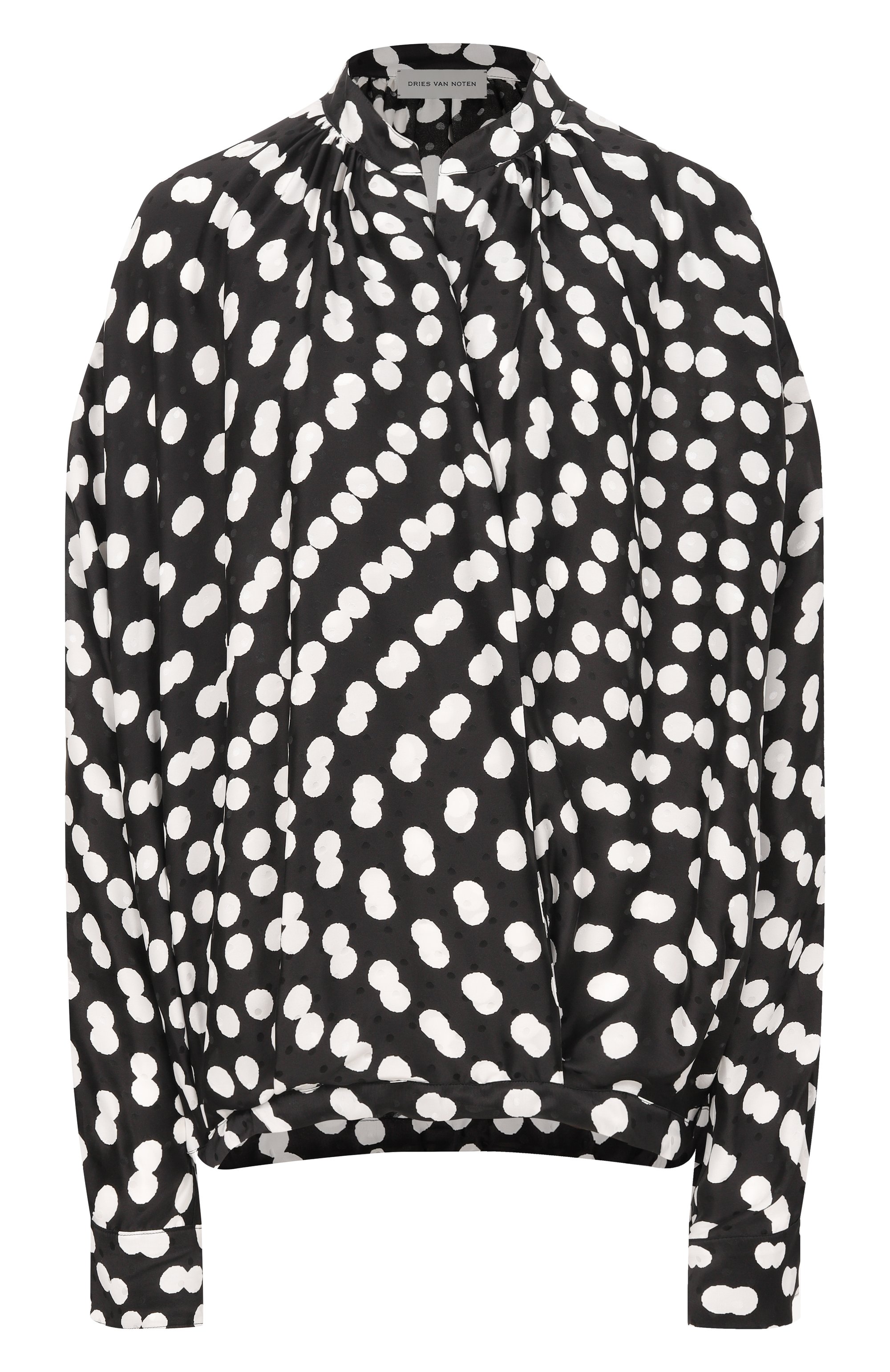 Блузка из вискозы и шелка DRIES VAN NOTEN, арт. 010744-3114, фото 1