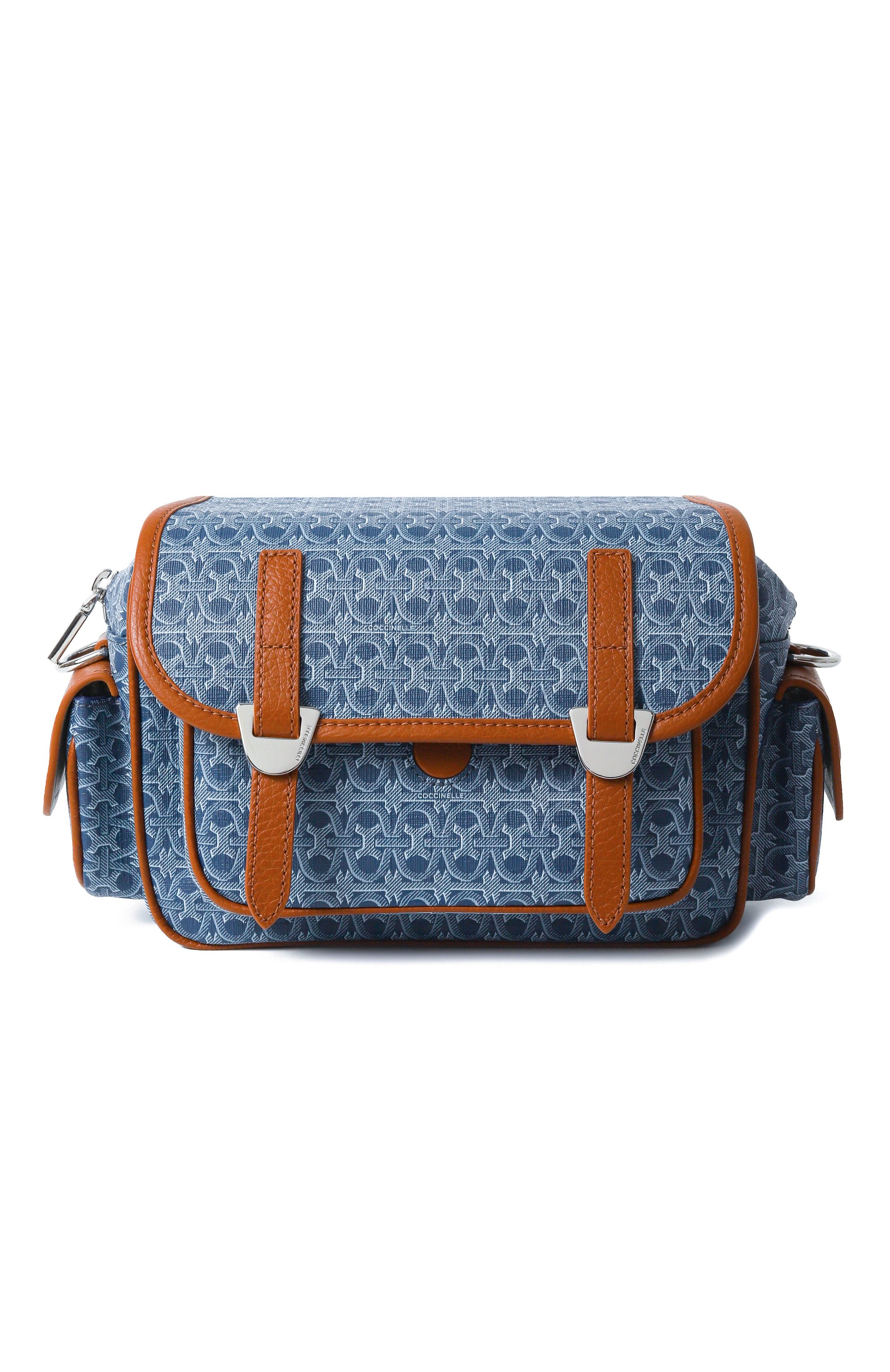 Сумка campus medium COCCINELLE синего цвета по цене 36750 руб., арт. E1 T60 15 02 01, фото 1 Сумка campus medium COCCINELLE, арт. E1 T60 15 02 01, фото 1