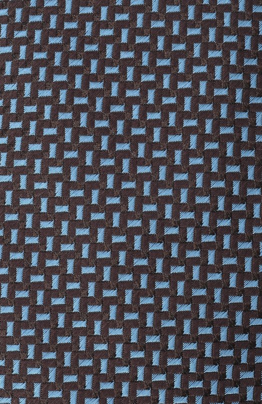 Шелковый галстук Zilli CRAV02M0600VSJQ00 Коричневый  CRAV02M0600VSJQ00 Фото 4