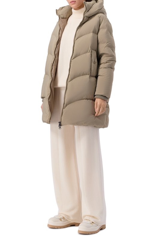 Пуховик Hetrego 8P612/LE0NID Бежевый  8P612/LE0NID Фото 2