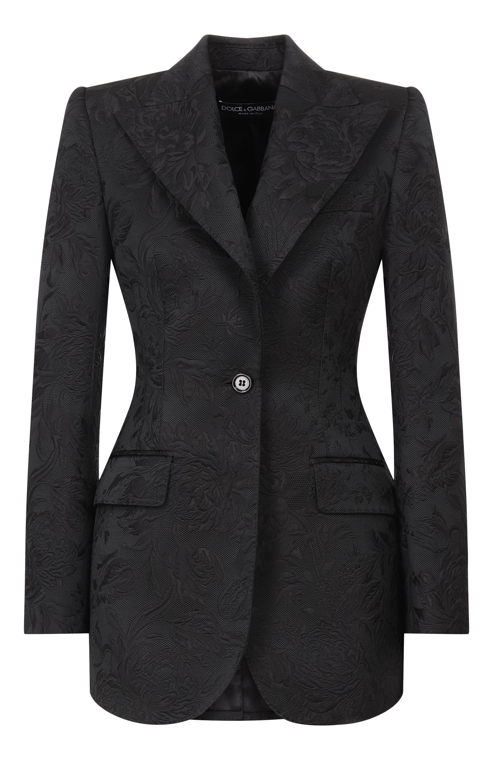 Жакет из хлопка и шелка DOLCE & GABBANA, арт. F29QGT/HJMRF, фото 1