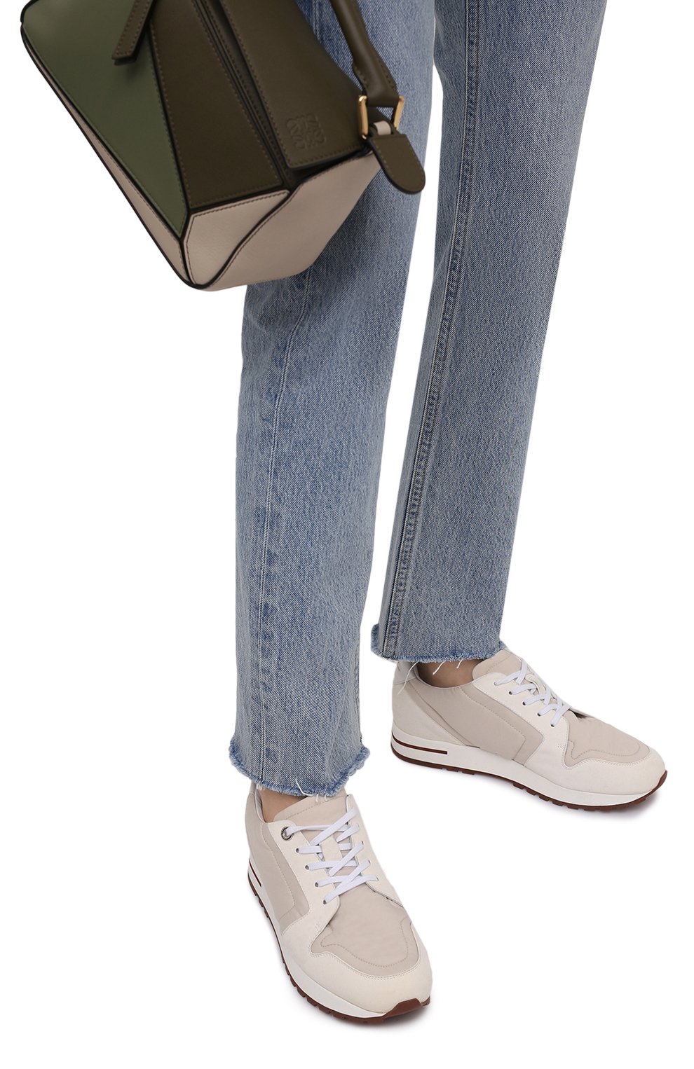 Комбинированные кроссовки my wind LORO PIANA, арт. FAL0090, фото 3