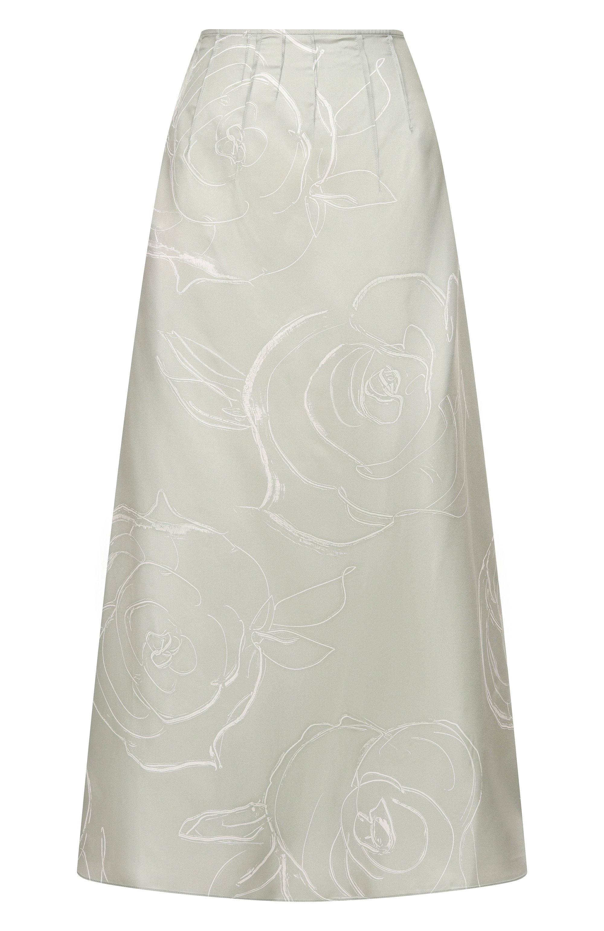 Атласная юбка MARNI, арт. G0MA0729A0/UTSG31, фото 1