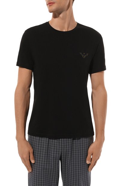 Хлопковая футболка EMPORIO ARMANI, арт. 211818/4R483, фото 3