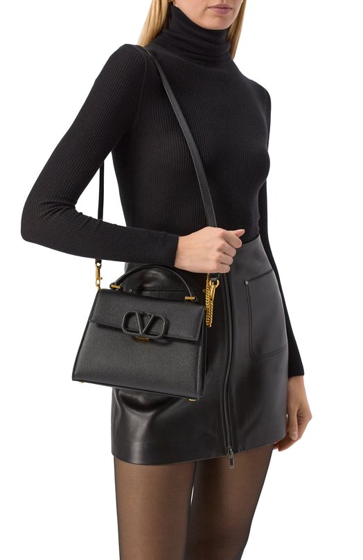 Сумка Vsling small Valentino 6W0B0F53/KGW Чёрный  6W0B0F53/KGW Фото 2