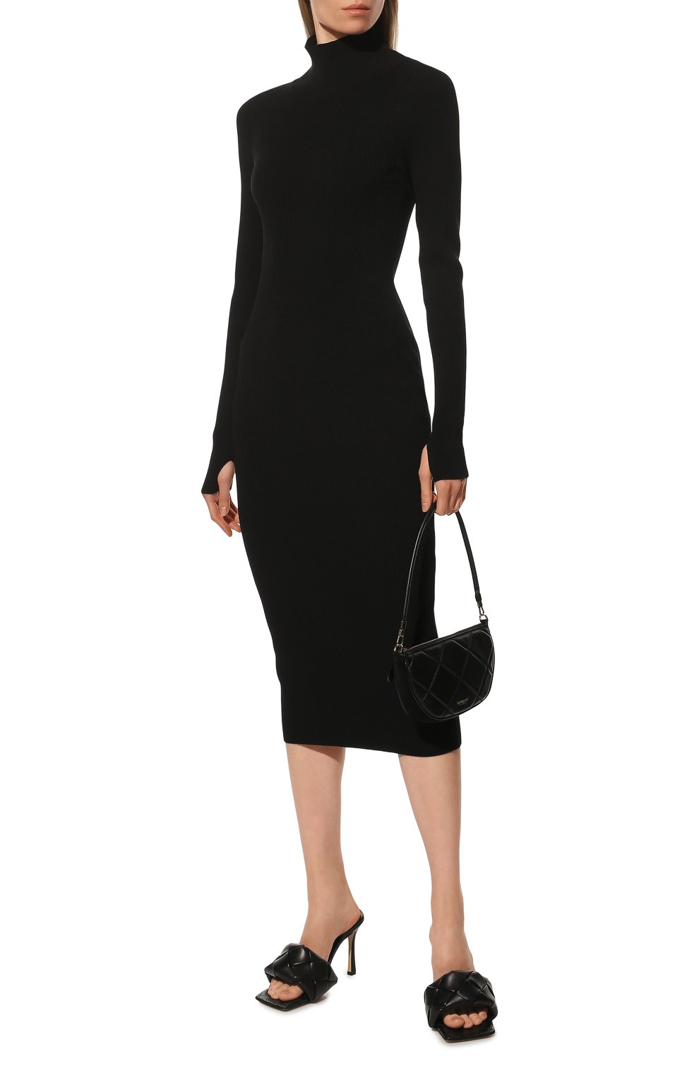 Платье из шелка и вискозы FREEAGE, арт. TS23.DR042.6070.900, фото 2