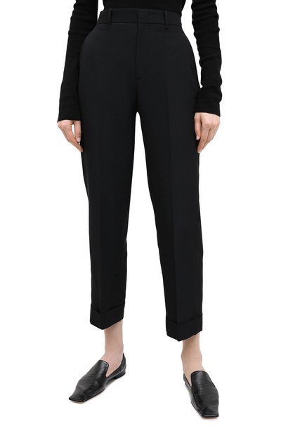 Брюки из хлопка и вискозы GUCCI, арт. 631424/ZADUU, фото 3