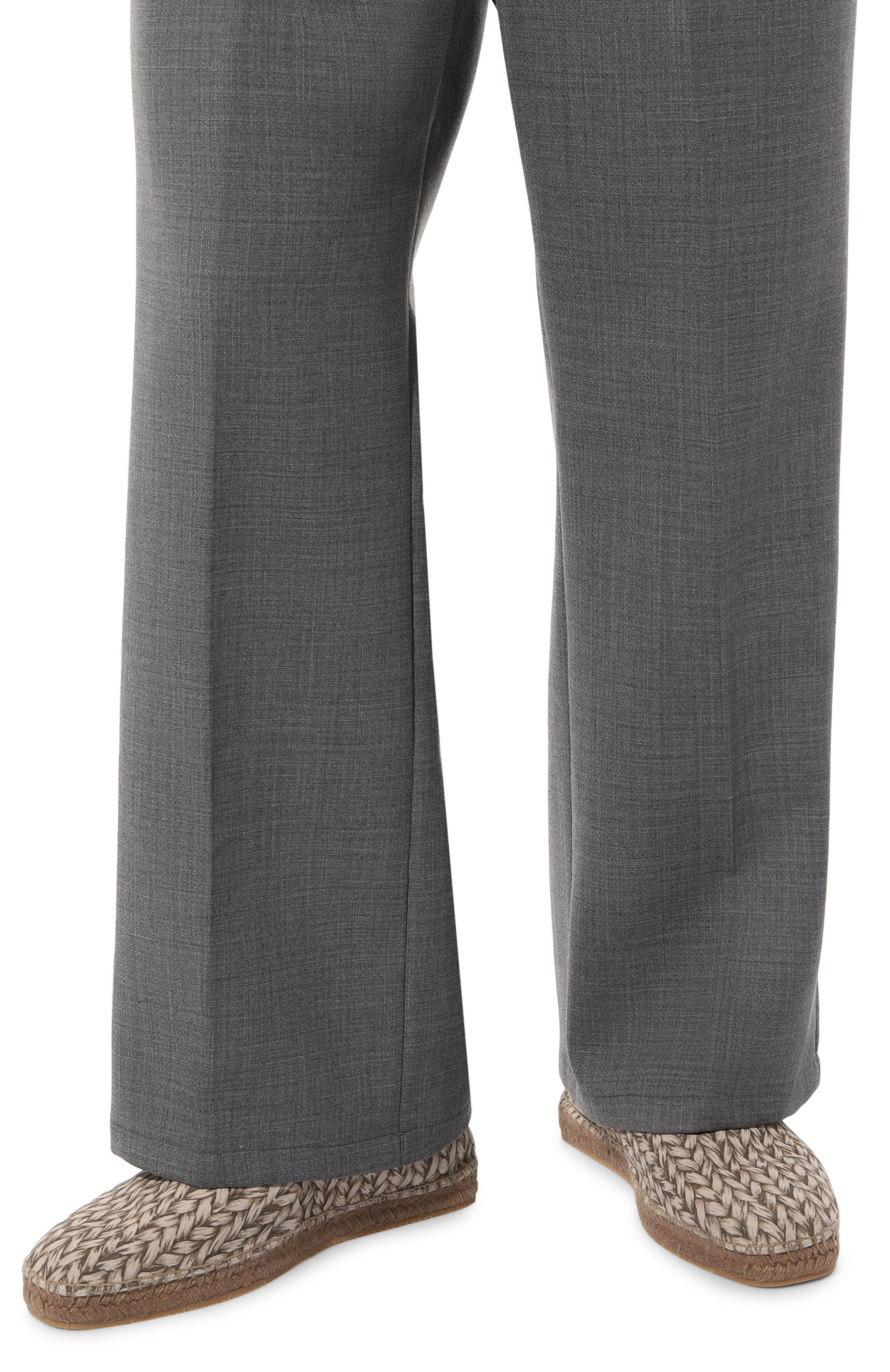 Замшевые эспадрильи GIORGIO ARMANI бежевого цвета по цене 76800 руб., арт. X2S030/XR124, фото 3 Замшевые эспадрильи GIORGIO ARMANI, арт. X2S030/XR124, фото 3