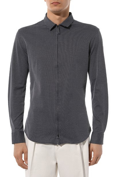 Хлопковая рубашка GIORGIO ARMANI, арт. 8WGCCZ5H/J005Z, фото 3