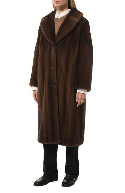 Шуба из меха норки VM, арт. IBBI, фото 3