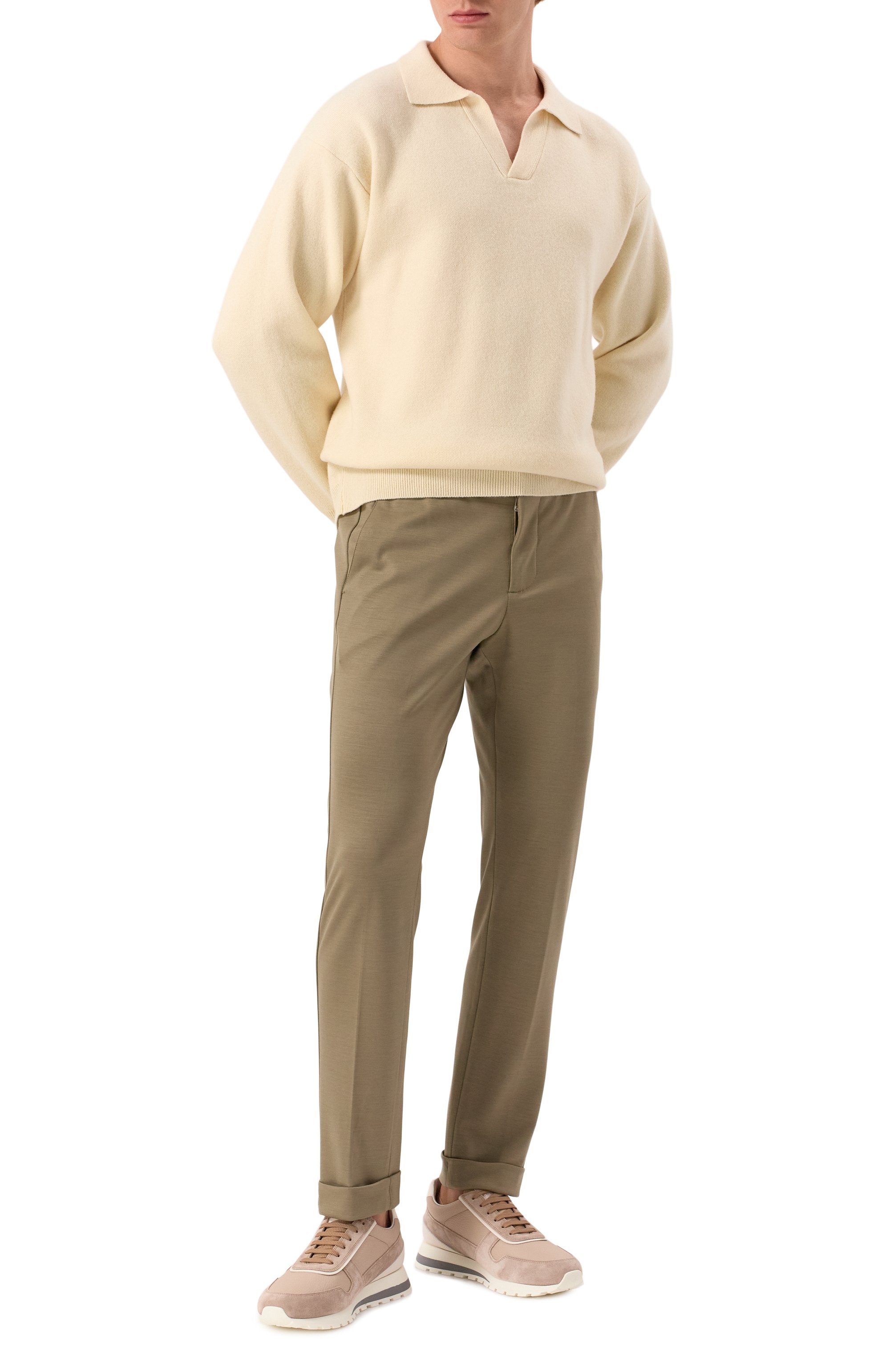 Шерстяные брюки MARCO PESCAROLO, арт. CARACCI0L0/51Y19, фото 2