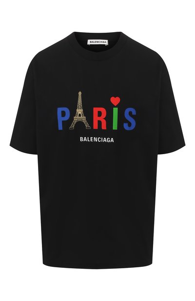 Хлопковая футболка BALENCIAGA, арт. 594599/TGV43, фото 1