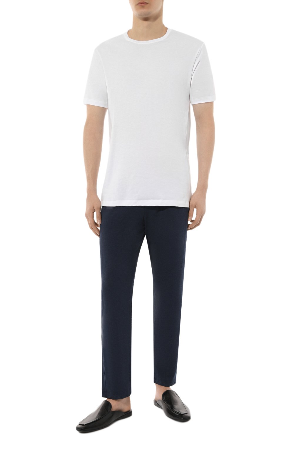 Хлопковая футболка HANRO, арт. 075430, фото 2