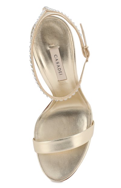 Кожаные босоножки judith CASADEI, арт. 1L265M100MY78590V, фото 5