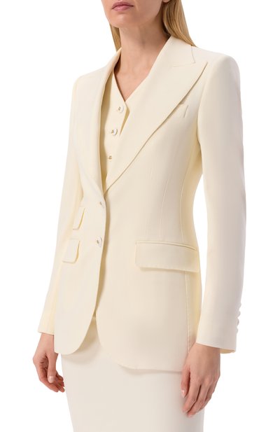 Шерстяной жакет DOLCE & GABBANA, арт. F29Z8T/FUBGC, фото 3