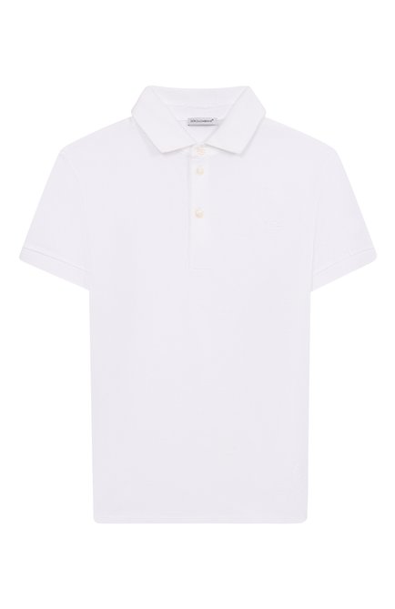 Хлопковое поло DOLCE & GABBANA, арт. L4JTCE/G7PLG/8-12+