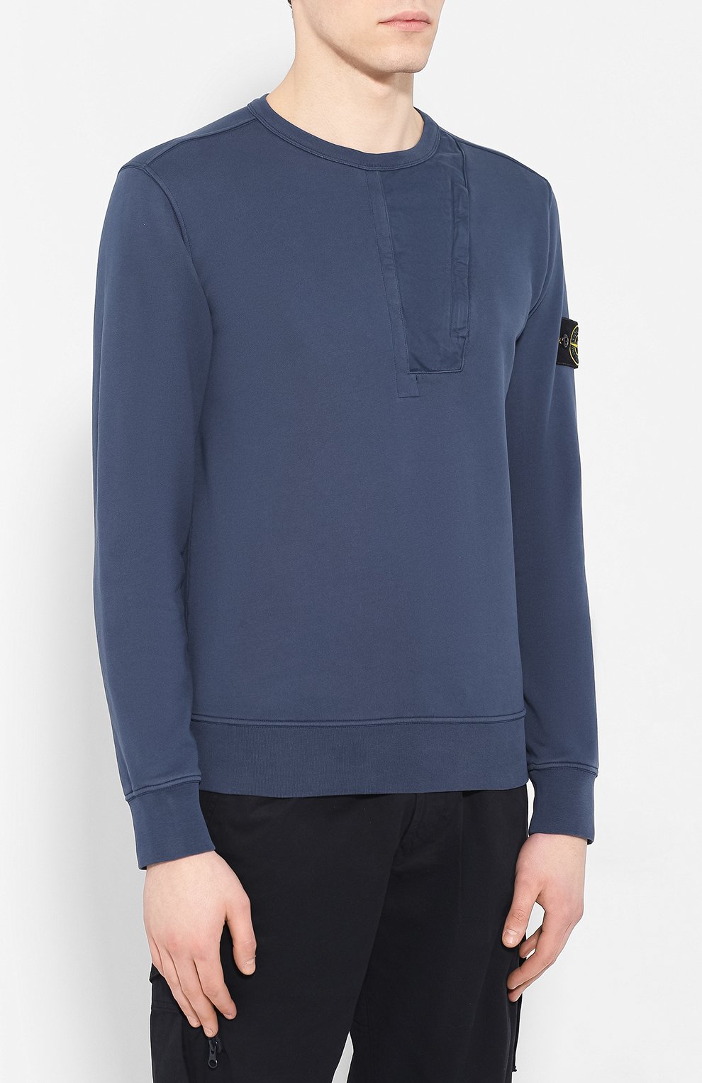 Хлопковый свитшот STONE ISLAND, арт. 721563151, фото 3