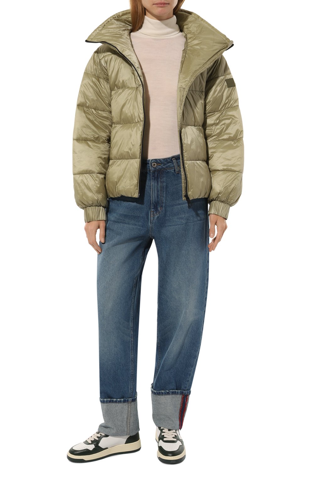 Кожаные кеды medalist AUTRY темно-зеленого цвета по цене 21450 руб., арт. A100AULWWB49, фото 2 Кожаные кеды medalist AUTRY, арт. A100AULWWB49, фото 2