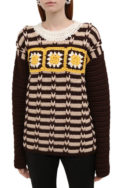 Шерстяной свитер MIU MIU, арт. MML515-1ZUI-F0038, фото 3