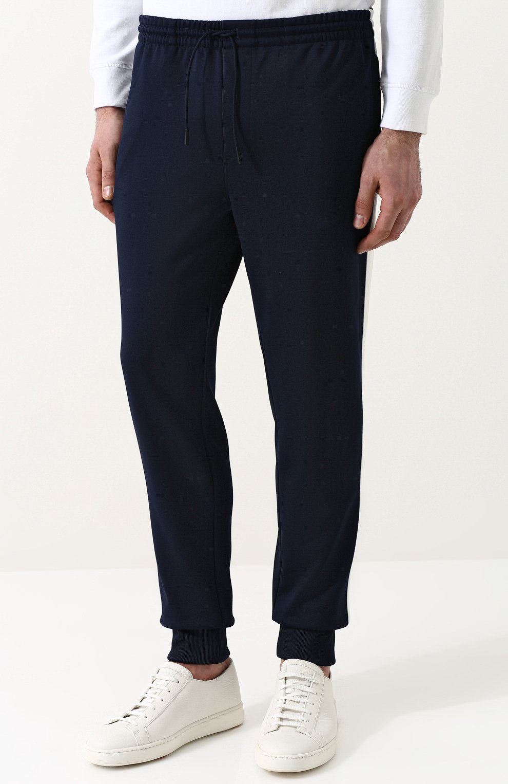 Хлопковые джоггеры с карманами BOSS, арт. 50384052, фото 3