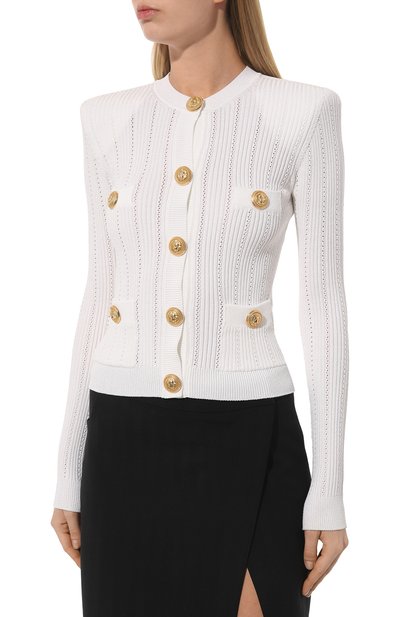 Кардиган из вискозы BALMAIN, арт. AF1KL005KB39, фото 3