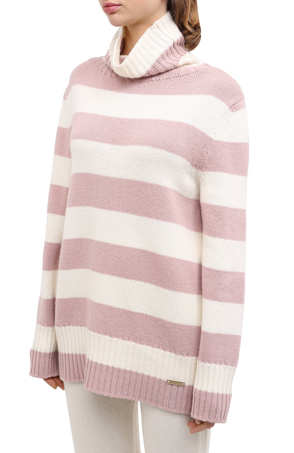 Свитер из ш ерсти и кашемира MANZONI24, арт. 20M727-XR/38-46, фото 3