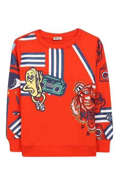 Хлопковый свитшот KENZO, арт. KN15528/8A-12A, фото 1