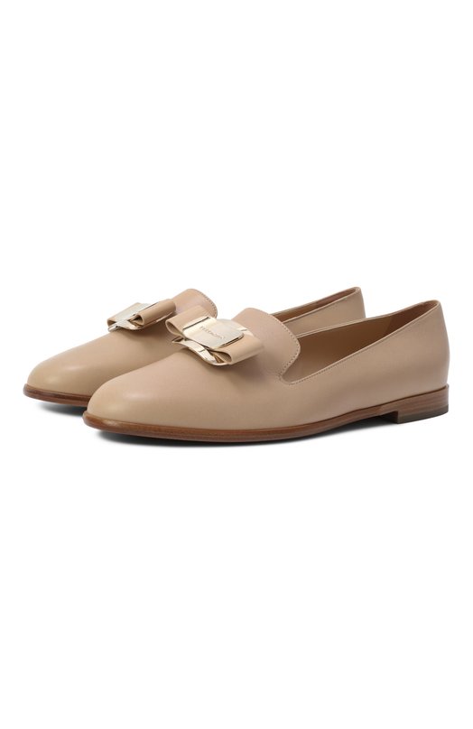 фото Кожаные лоферы new vara ferragamo