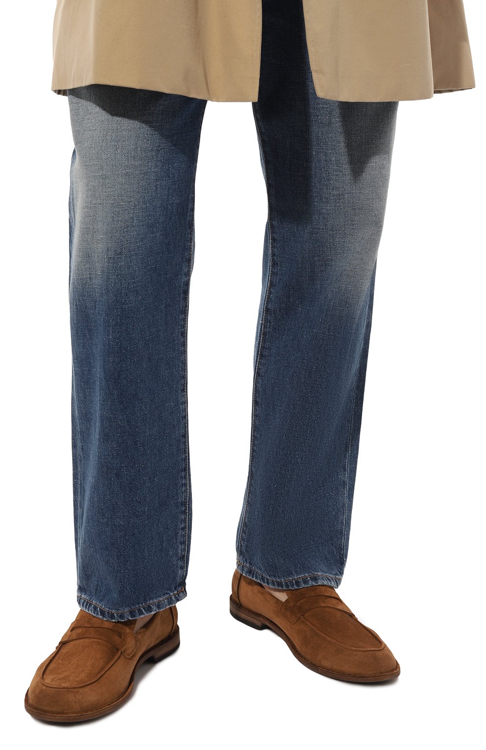 Замшевые пенни-лоферы PANTANETTI, арт. 16301A, фото 3