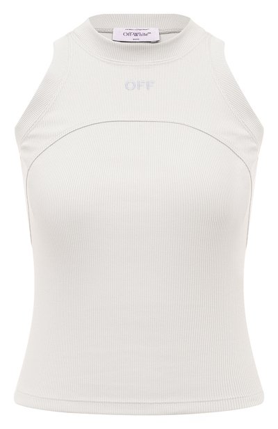 Женский хлопковый топ OFF-WHITE, арт. 0WAD236S24JER001