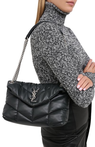 Сумка puffer small SAINT LAURENT, арт. 577476/1EL00, фото 2