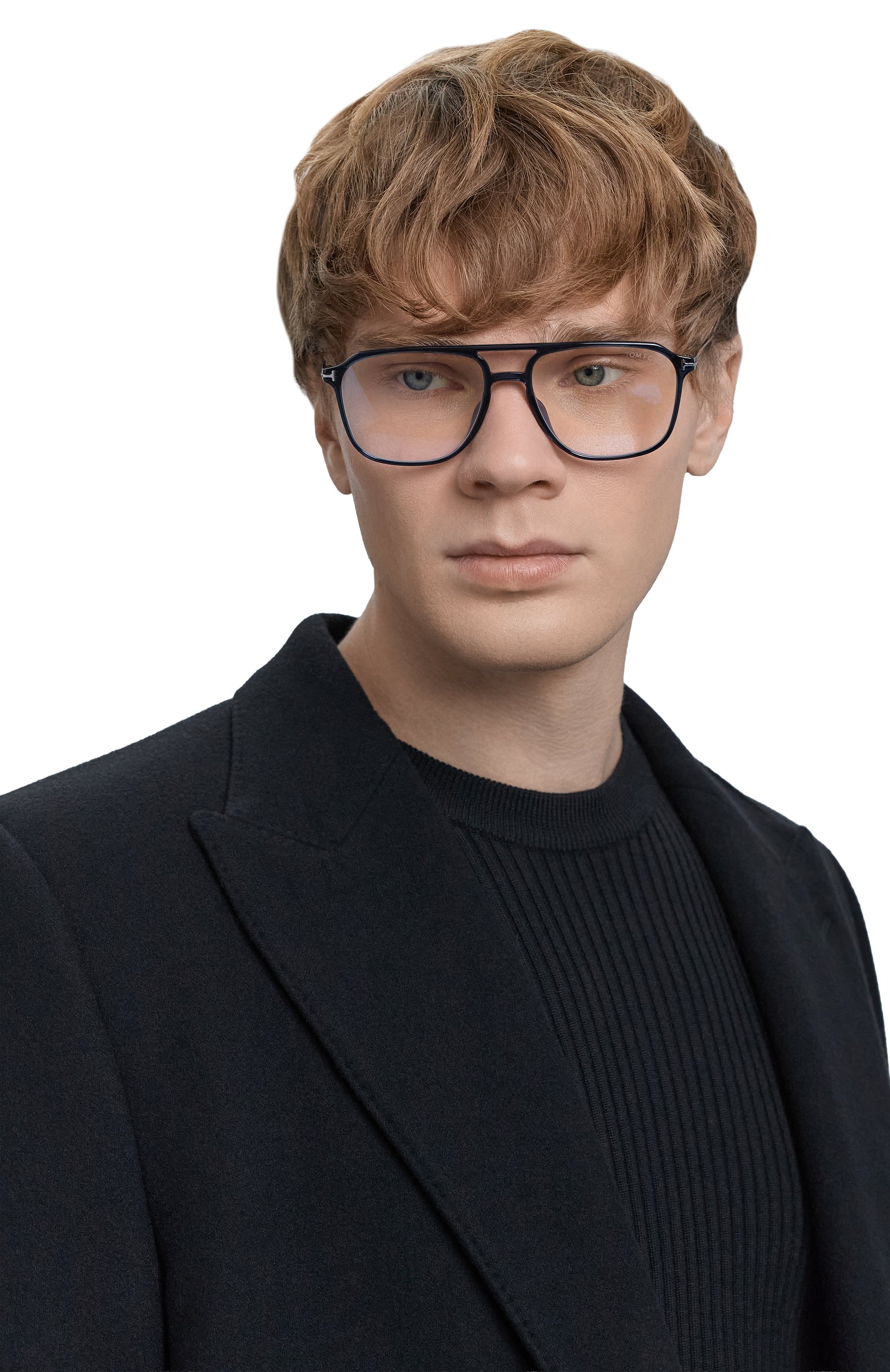 Оправа TOM FORD темно-синего цвета по цене 46600 руб., арт. TF5665-B 090, фото 2 Оправа TOM FORD, арт. TF5665-B 090, фото 2