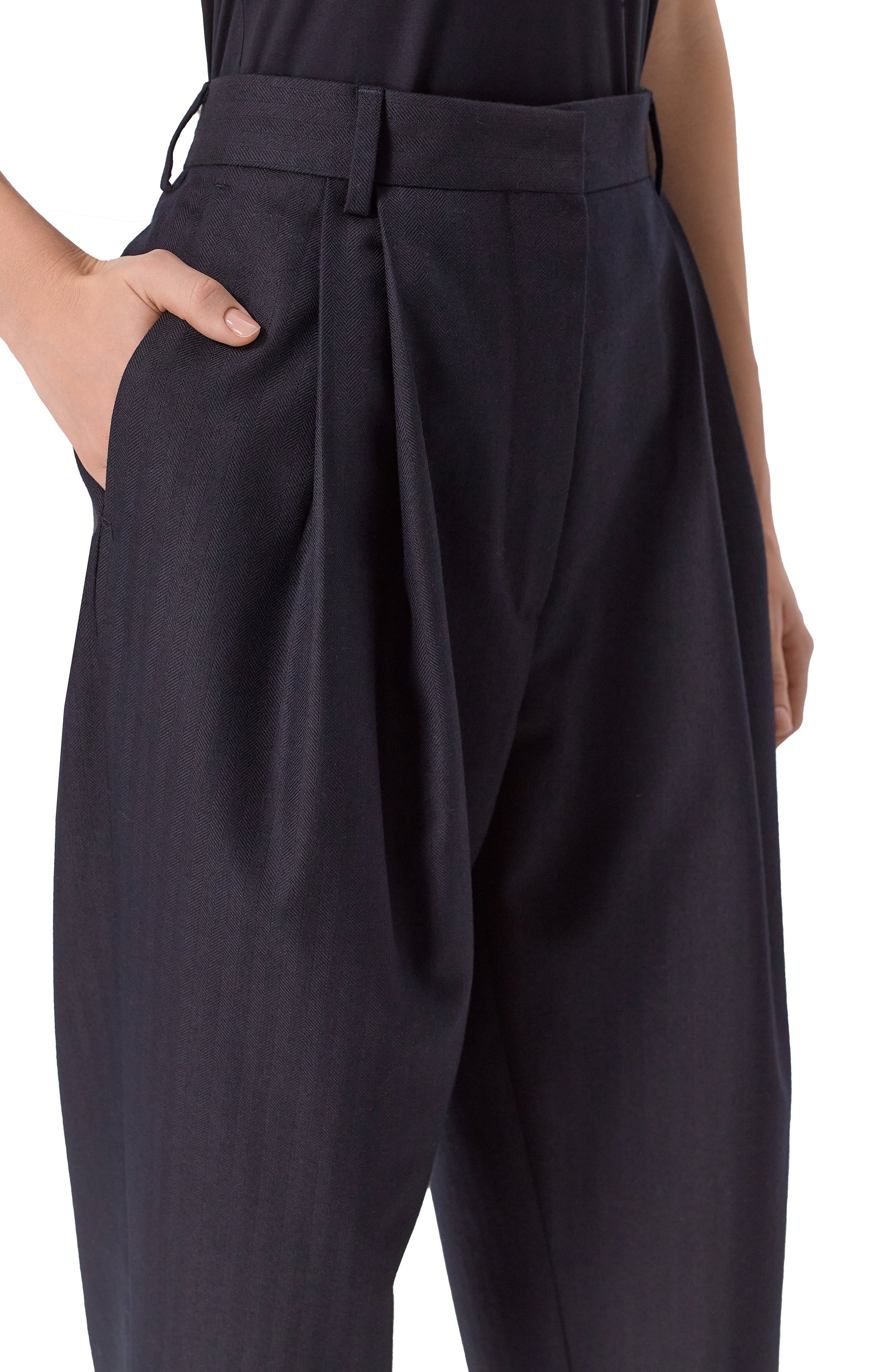 Шерстяные брюки DRIES VAN NOTEN, арт. 010920-2193-509, фото 5