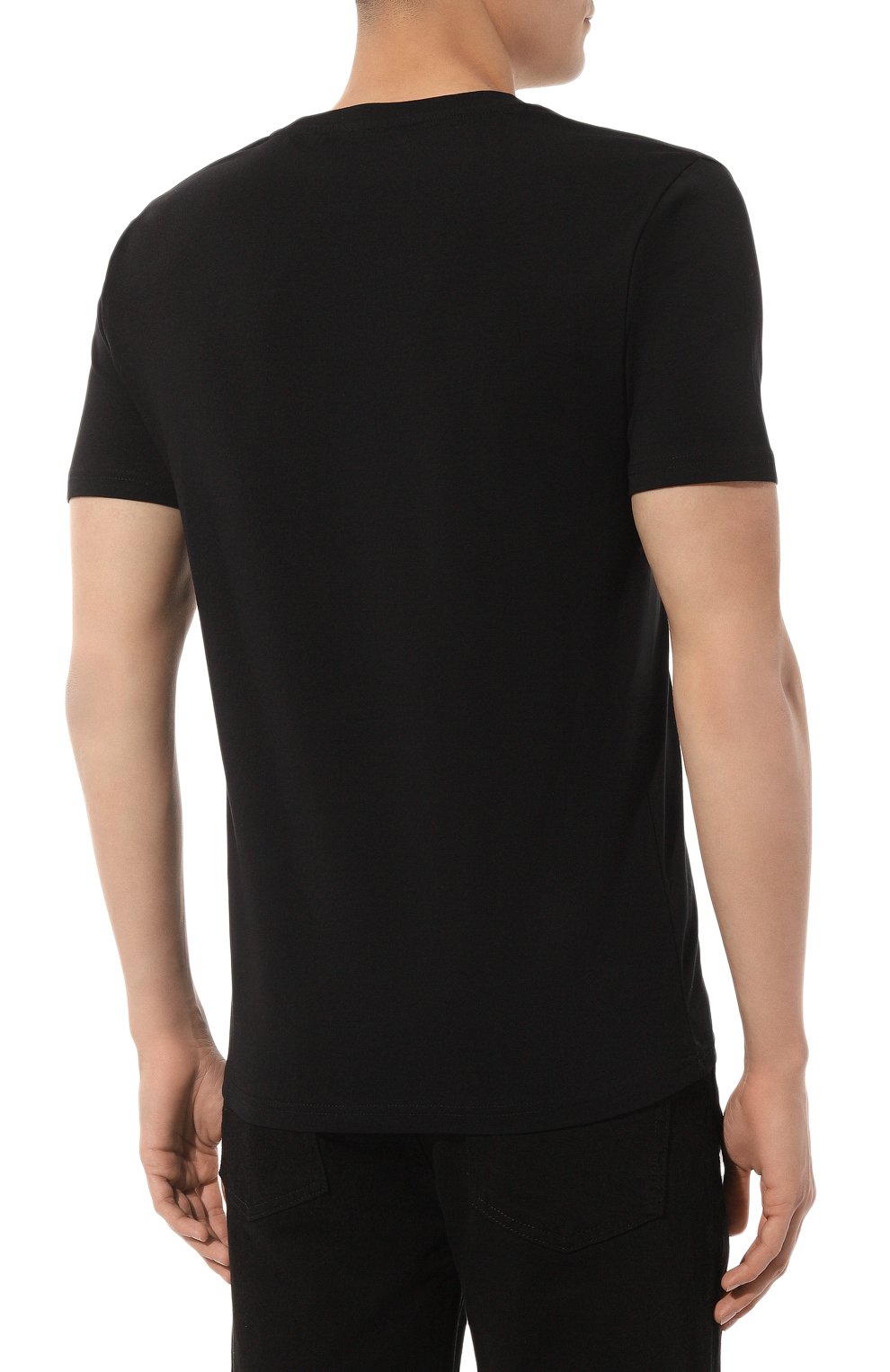 Хлопковая футболка MOSCHINO, арт. A0788/4410, фото 4