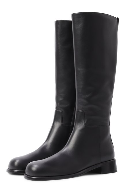 Женские кожаные сапоги avenue 25 SERGIO ROSSI, арт. B15630/MMVN13