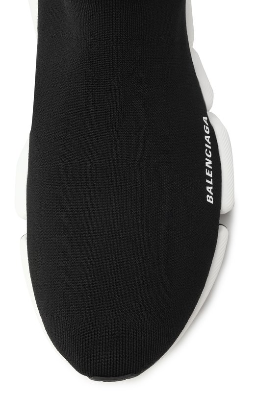 Текстильные кроссовки Speed 2.0 Balenciaga 617239/W2DB2 Чёрный  617239/W2DB2 Фото 6