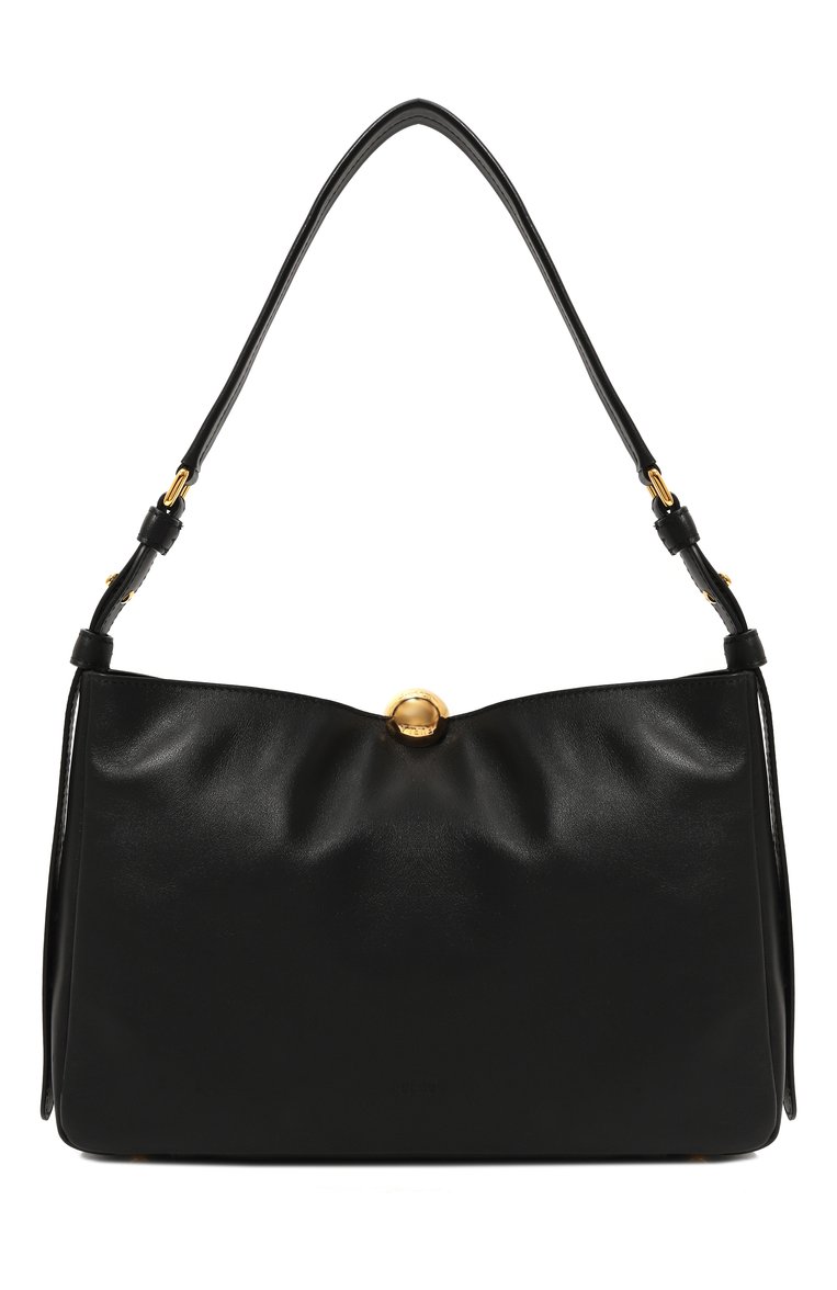 Женская сумка furla sfera soft medium FURLA черного цвета, арт. WB01403/BX3168 | Фото 6 (Размер: medium; Материал: Натуральная кожа)