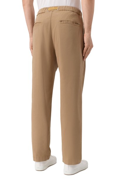 Брюки WHITE SAND бежевого цвета по цене 27550 руб., арт. 25WSU68/273, фото 4 Брюки WHITE SAND, арт. 25WSU68/273, фото 4